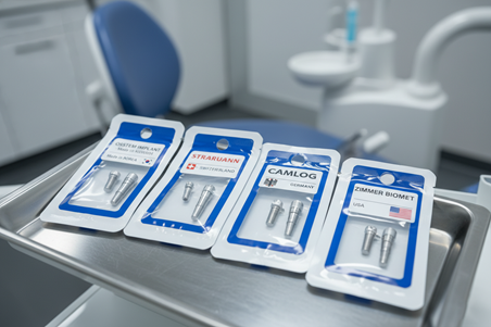 انواع ایمپلنت دندان